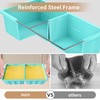 Silicone Freezer Tray for Soup Ice Cubes: 2-Cup Freezing Tray