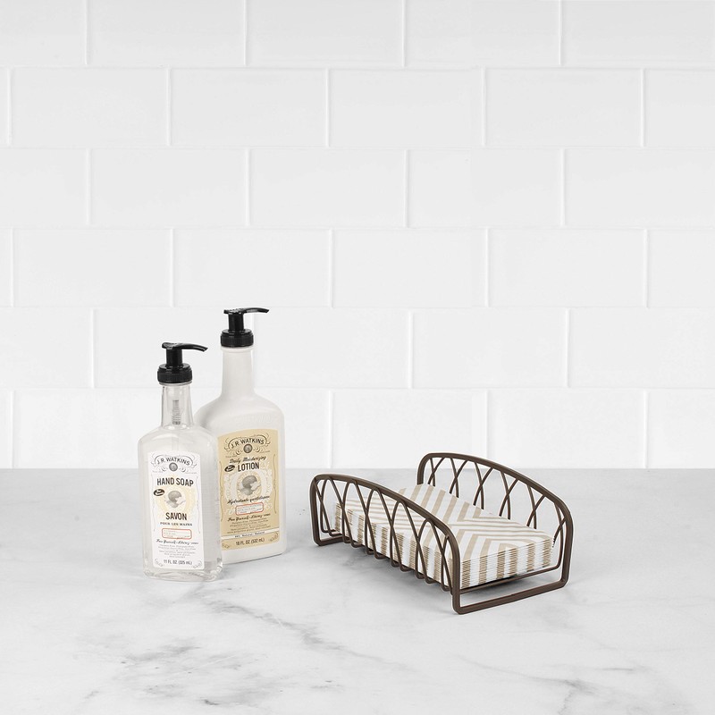 Spectrum Diversified Bronze Twisted Guest Towel Rail