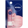 NIVEA Shimmer Lip Care, Moisturizing Lip Balm Stick with Shea