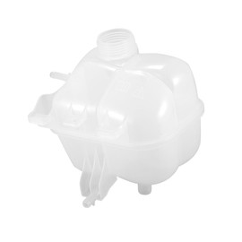 A ABSOPRO Coolant Radiator Reservoir Tank 17137823626 for Mini Cooper 2007-2015 Plastic White (Set of 1)
