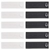 YFTRFR 10 Pcs Adjustable Waist Extender, Elastic Button Waistband Expand