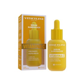Serum Iluminador con Vitamina C, Niacinamida y Alpha Arbutin, Hipoalergénico, 30 ml
