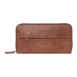 Voi City Cowboy Paka Leather Wallet 19 cm, Cognac, Elegant