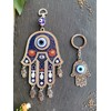 SabelAX Hand Fatima Turkish Eye Wall Hanging Amulet for Home