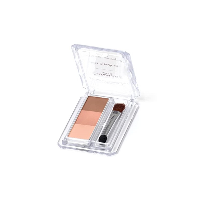 Canmake Mix Eyebrow 09 Peach Tea Brown Color Eyebrow Nose