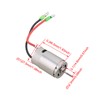 Homeswitch RC 7.2V-8.4V M390T Brushed Motor with Bullet Cable replacement