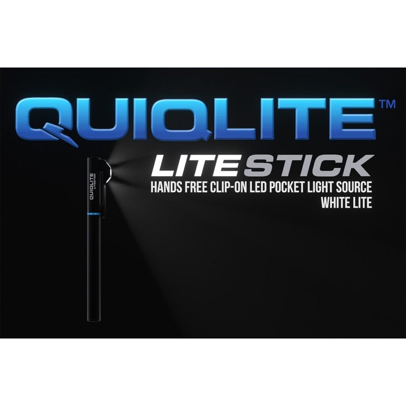 QuiqLite Code3 LiteStick 200 Lumens USB Rechargeable Programmable Pocket LED
