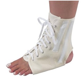 Bilt-Rite Mutual, Canvas Ankle Brace with Laces, Unisex, 2 pack (10-26002-LG-2)