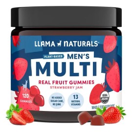 Llama Naturals Multivitamínico Orgánico Hombres 120 Gomitas