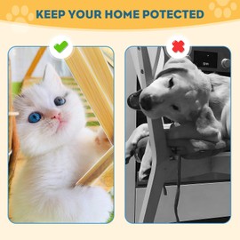 Window Sill Protector (4Inch x 6.5Ft) Cuttable Window Sill Protector,Door Protector from Dog Scratching, Protection from Dog and Cat Scratching, Chewing, Slobbering and Clawing on Window Sills