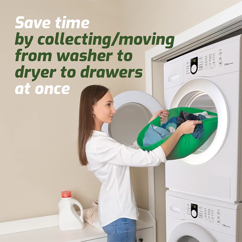 Laundry Hamper Portable Foldable Clothes Basket Storage Bag for Dorm