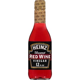 Heinz Gourmet Red Wine Vinegar (12 fl oz Bottles, Pack of 12)