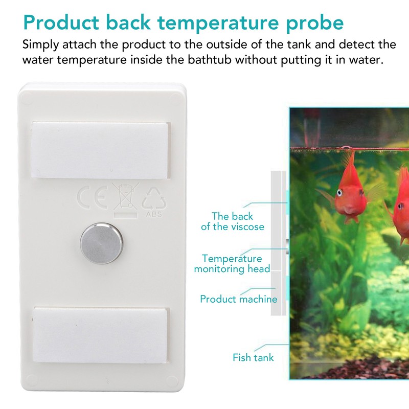 Digital Aquarium Thermometer Ultra Low Power Consumption Electronic Digital Fish