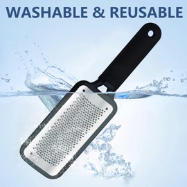 Foot File Callus Remover Foot Rasp Pedicure Scrubber Tool for Feet Care Stainless Scraper Cracked Dead Skin Remover