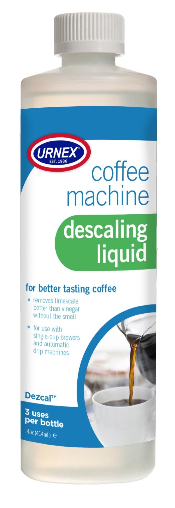 Urnex Coffee Machine Descaling Liquid - Thumbnail 2