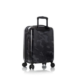 Heys Black Camo 21" Carry On Spinner Luggage (Black)