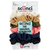 SCRUNCHIES SATIN 6PK