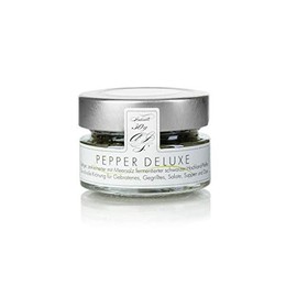 Pepper Deluxe, Sri Lankan Pepper Fermented in Sea Salt (Crushed) - 30 g Jar