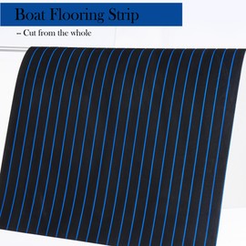 HZshark Boat Flooring EVA Foam Boat Decking Self-Adhesive, Non Slip Marine Floor Teak Boat Carpet Soft Foam Decking for Boat Yacht Kayak Motorboat Golf Cart RV Ramp Golf Cart Cooler Tops