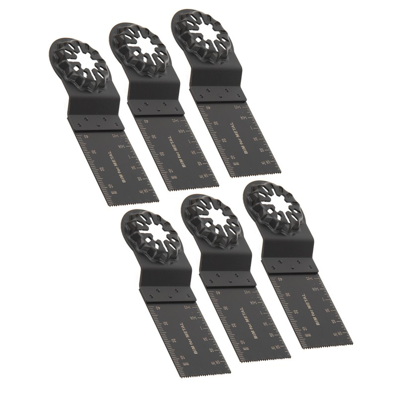 10Pcs Oscillating Saw Blade 34mm Bi Metal Multitool Cutting Tool