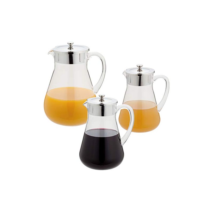 三宝 Industrial Pitcher Clear with Silver 3000cc Water Pot St