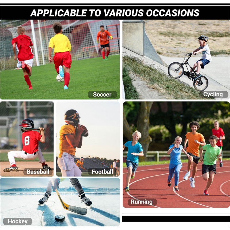 Runceptual Youth Boys' Compression Shorts - Performance Spandex Athletic Underwear