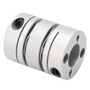 Screw Rod Double Diaphragm Coupling U Diaphragm Coupler OD 26mm