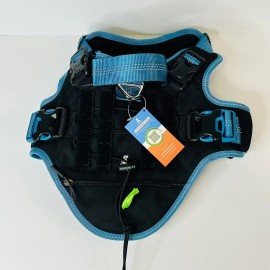 Sparklypets No Pull Dog Pet Harness Heavy Duty Adjustable Control Vest Poop Bag Holder New