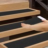 SMILOOL Outdoor Stair Treads Non-Slip Step Strips for Wooden Steps