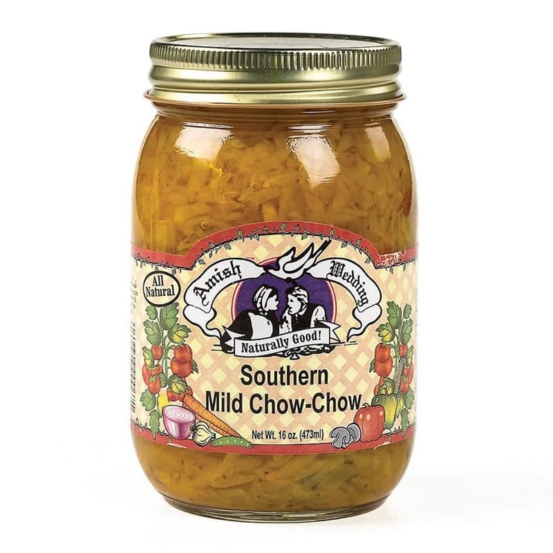 Amish Wedding All Natural Southern Chow-Chow Relish, Pack of 2
