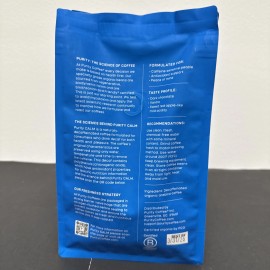 Purity Coffee CALM Decaf Whole Bean Coffee 12oz  USDA Organic- Exp 3/31/26