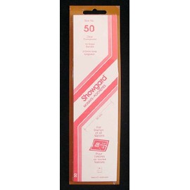 Showgard - Soportes transparentes para sellos (tamaño 50)