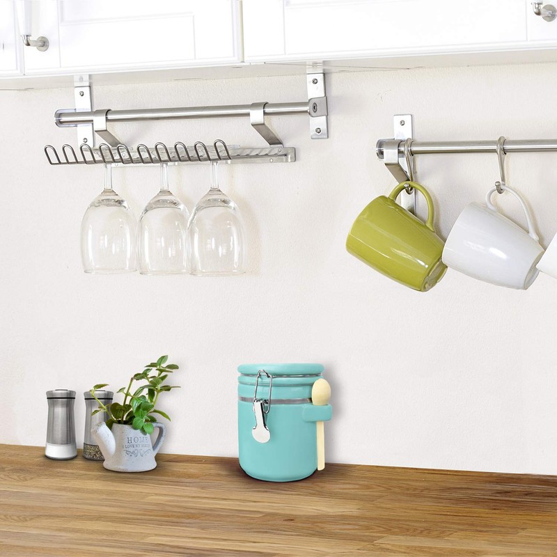 Blue Donuts 33 Oz Ceramic Airtight, Food Storage,Ceramic, 975 ML,