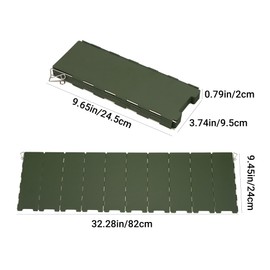 LinkWhere Camping Stove Windscreen – Heavy Duty Foldable Wind Guard with Carry Bag, Heightening and thickening plate, Portable Windproof Shield for Backpacking, High Altitude & Outdoor Grilling