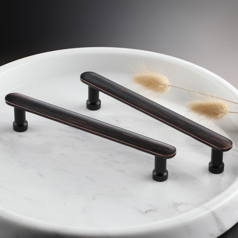 AITITAN 10 Pieces Kitchen Cupboard Handles - 128mm Hole Spacing