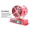 Jauarta Car Heater, Vehicle Mounted Air Heater 1000W‑1200W Portable Windshield