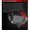 AOTPAT Mass Airflow Sensor for:-Nissan Frontier 1998-2004 Xterra 2001-2004 Pickup