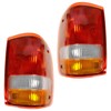TRQ 2 Piece Driver & Passenger Side Tail Light Assembly