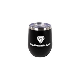 Polaris Slingshot Travel Tumbler, Black