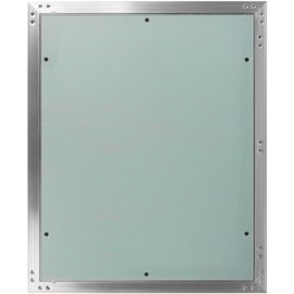 ECOPRO VENT 16" x 20" Inch Aluminum Drywall Access Panel - Service Shaft Door - Plumbing, Electricity, Heating, Alarm Wall Inspection hatch for Drywall - Bathroom Service Access Hole Cover