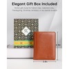 Teskyer Leather Bifold Wallet for Men with Gift Box, Stylish