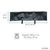 Vincita Waterproof Bicycle Handlebar Cover For Flat Handlebar L (60-70