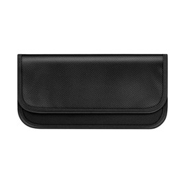 Harukita Radio Wave Blocking Pouch, Electromagnetic Wave Blocking Prevention Pouch, Prevents Relay Attacks, Smartphones, Smart Keys, RFID Cars, Signal Blocking, Anti-theft, Large Capacity, Mobile