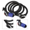 Bicycle Cycling Riding Steel Cable Lock Four digit Light Password