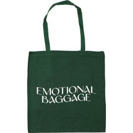 Hippowarehouse emotional baggage Tote Shopping Gym Beach Bag 42cm x38cm, 10 litres