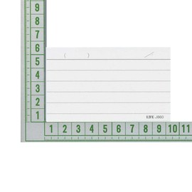 Info Card White Business Card Size j860 