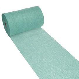 Deko As table runner, polyester, light turquoise, 20 cm x 25 m
