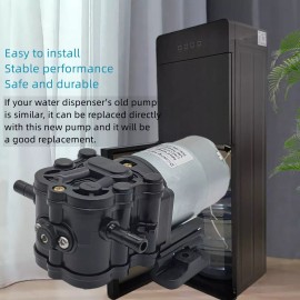 Qiangsens DC 12V Water Dispenser Water Pump 1.6LPM 35PSI Self-priming 1.3m, Suitable fo...