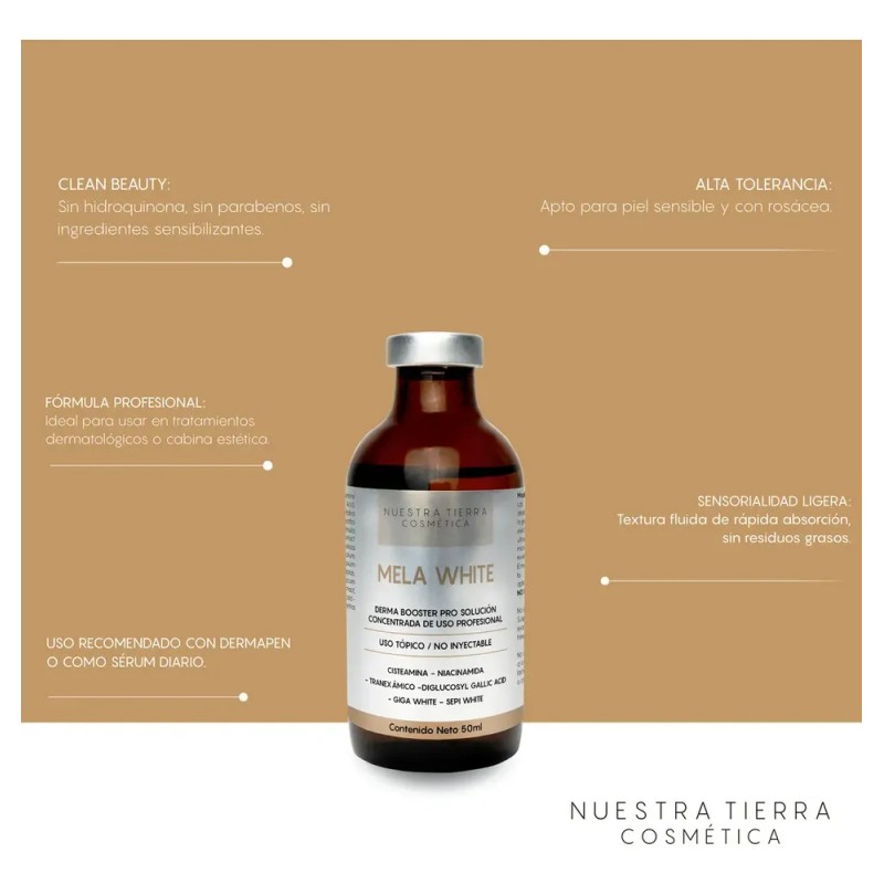 Vial Despigmentante Con Ácido Tranexámico Y Cisteamina 50ml Momento de