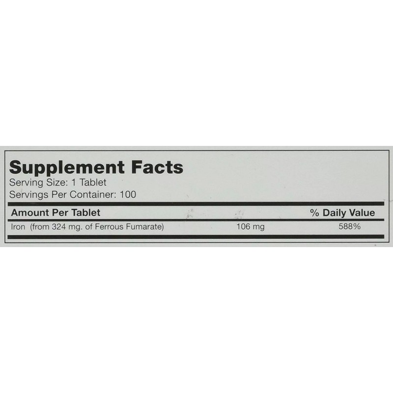 Breckenridge Pharma Ferrocite Iron Dietary Supplement Blood Health Support 100ct